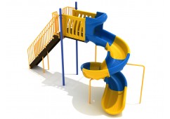 4 Foot Single Playground Equipment Slide
